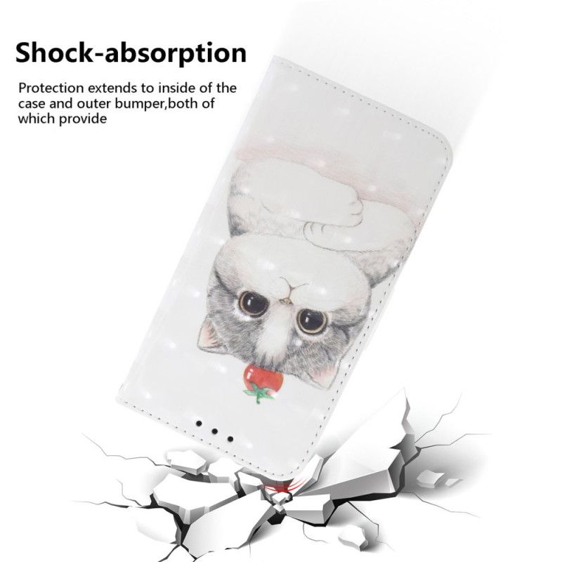 Fodral Oneplus Nord 4 Snodd Med Katt Och Jordgubb