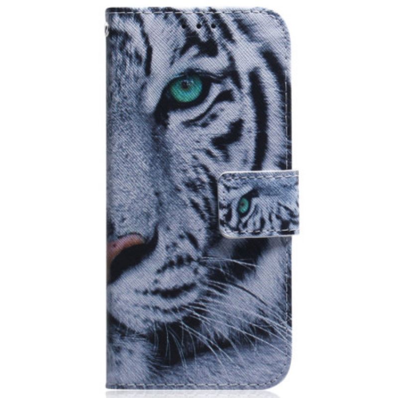 Läderfodral Oneplus Nord 4 Telefonfodral Tiger