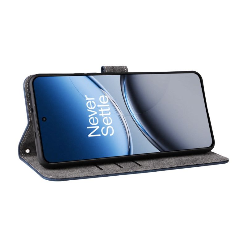 Läderskal Fodral Oneplus Nord 4 Lädereffekt Rfid-blockering