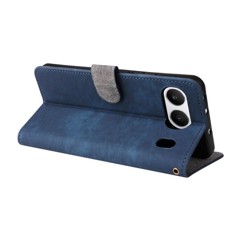 Läderskal Fodral Oneplus Nord 4 Lädereffekt Rfid-blockering