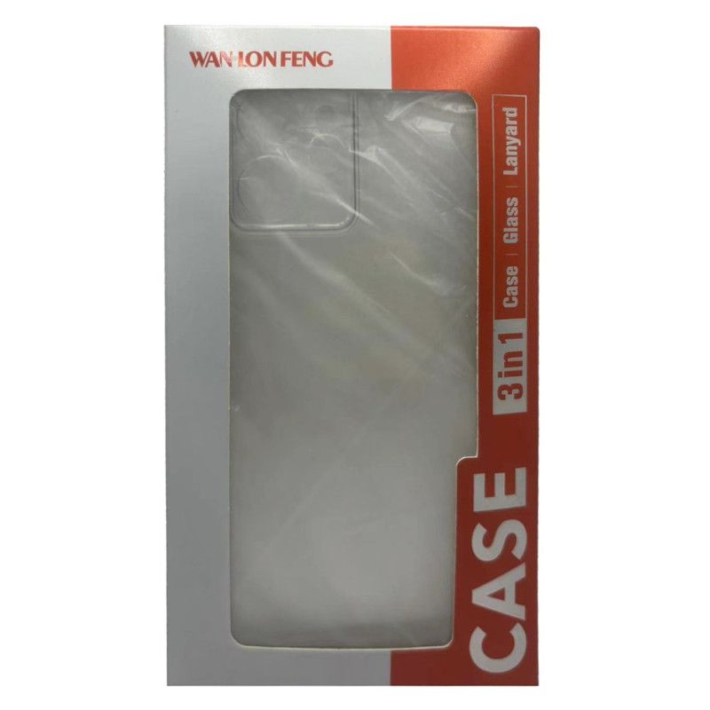 Skal Oneplus Nord 4 Förstärkt Genomskinligt Skärmskydd Med Härdat Glas