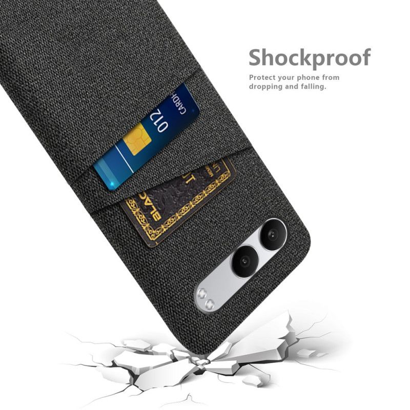 Skal Oneplus Nord 4 Korthållare I Tyg