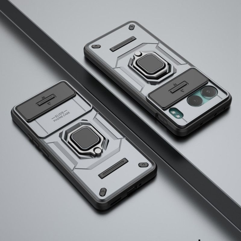 Skal Oneplus Nord 4 Slitstark Ring Med Linsskydd