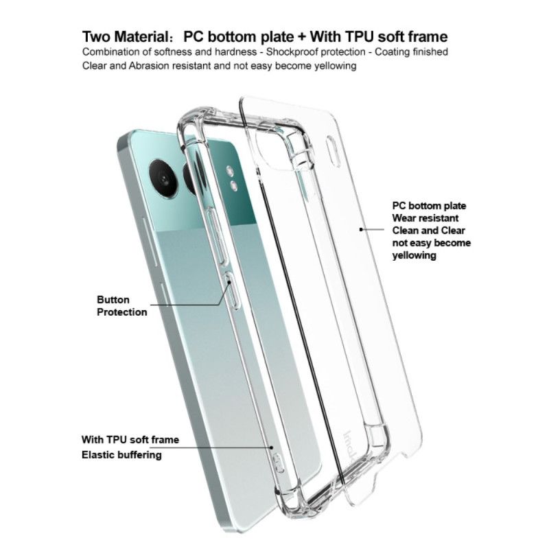 Skal Oneplus Nord 4 Telefonfodral Imak Transparent
