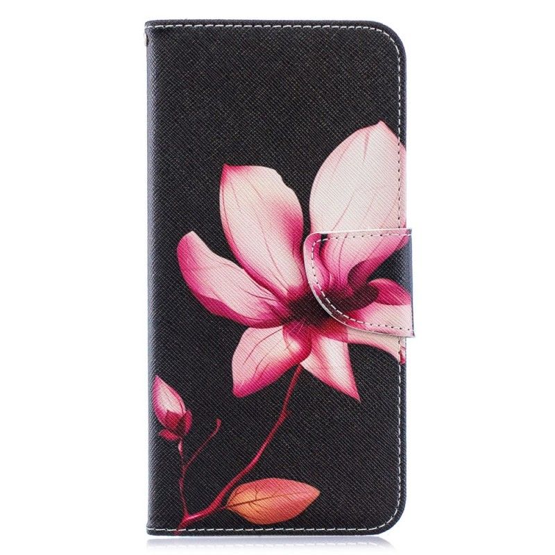 Fodral för Samsung Galaxy A70 Rosa Blomma