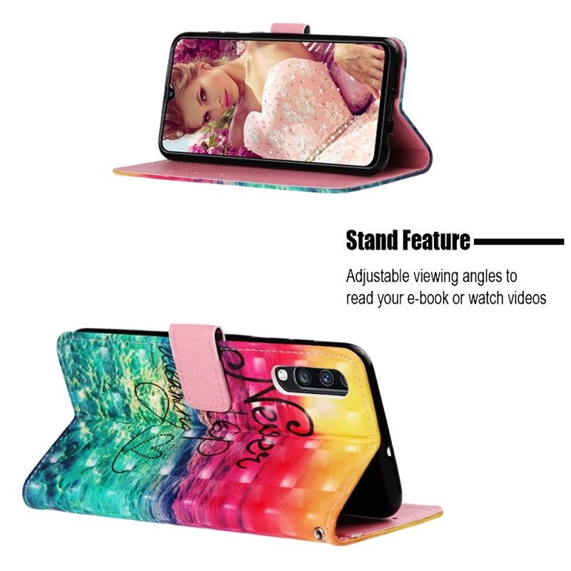 Fodral för Samsung Galaxy A70 Sluta Aldrig Drömma