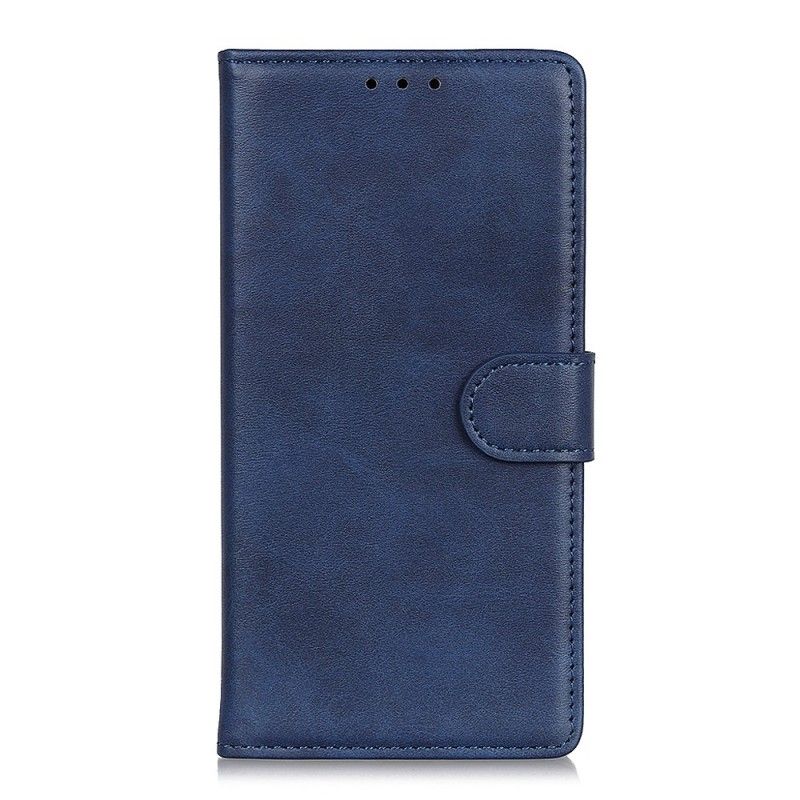 Fodral för Samsung Galaxy A70 Svart Retro Matt Lädereffekt