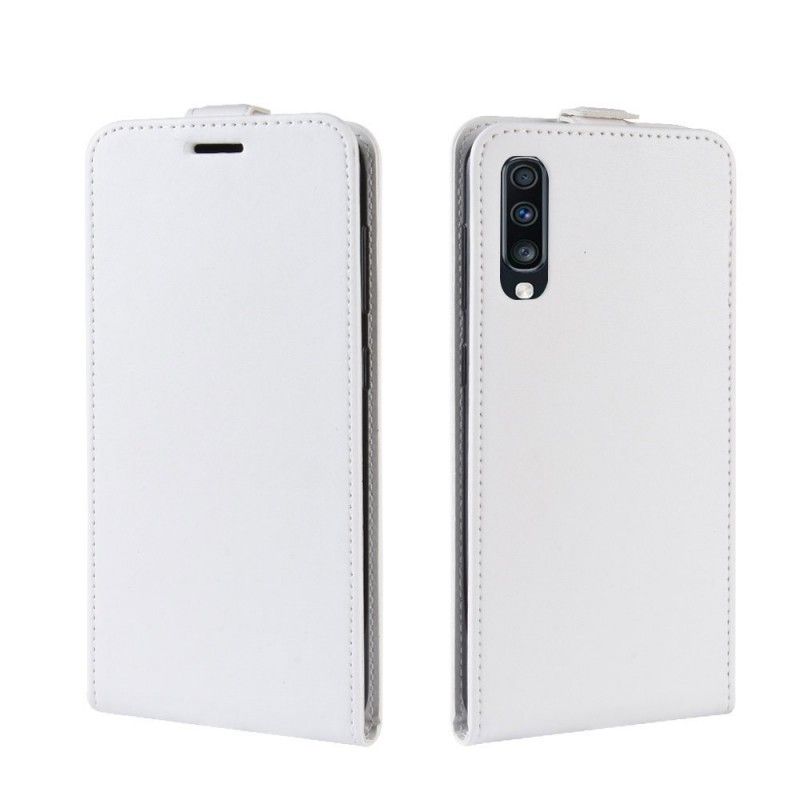 Fodral för Samsung Galaxy A70 Svart Vikbar Lädereffekt
