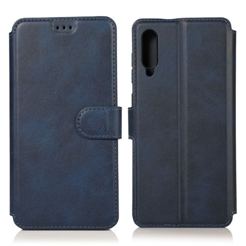 Läderfodral Samsung Galaxy A70 Röd Mobilskal Lyxlädereffekt