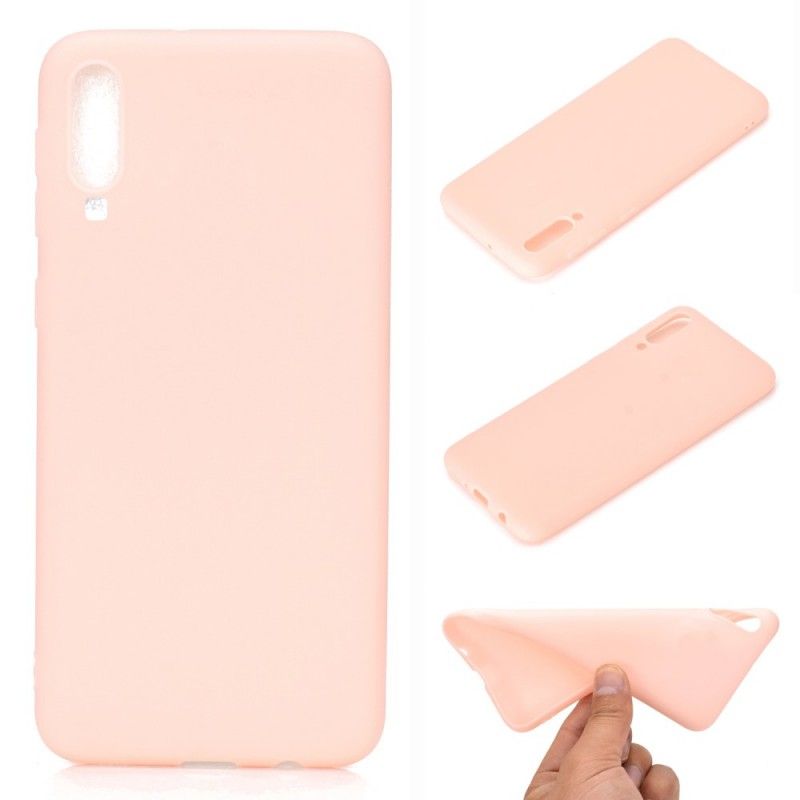 Skal Samsung Galaxy A70 Svart Silikon