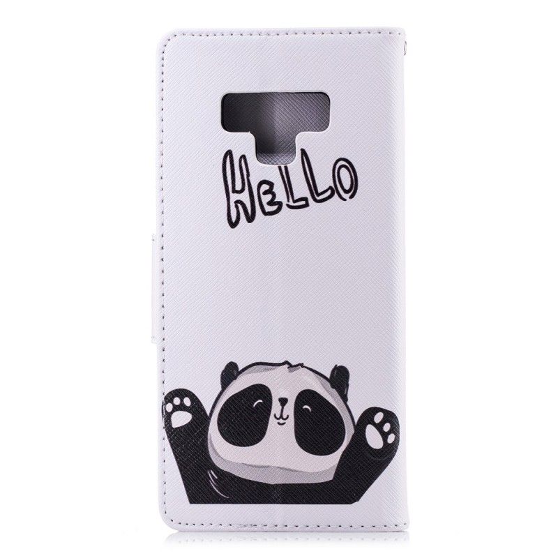 Fodral Samsung Galaxy Note 9 Hej Panda