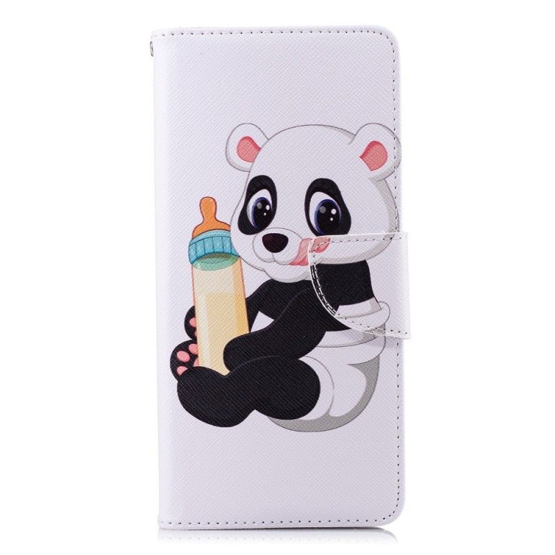Läderskal Samsung Galaxy Note 9 Baby Panda