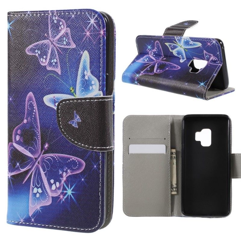 Fodral för Samsung Galaxy S9 Fjärilar