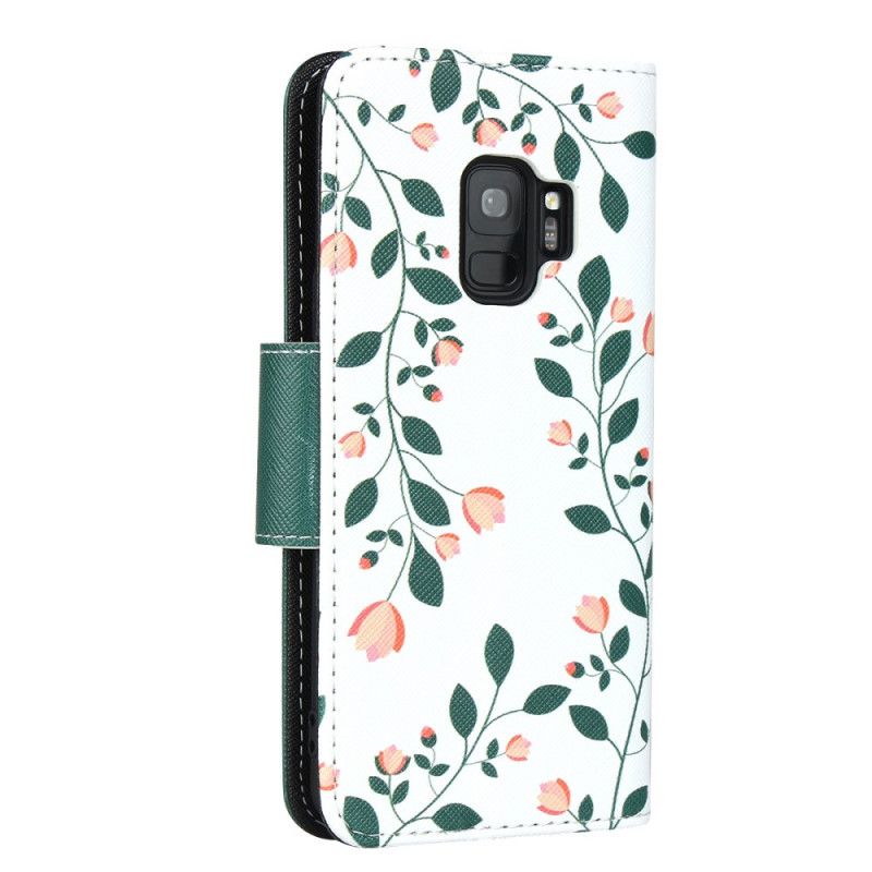 Fodral för Samsung Galaxy S9 Rosa Thong Florets