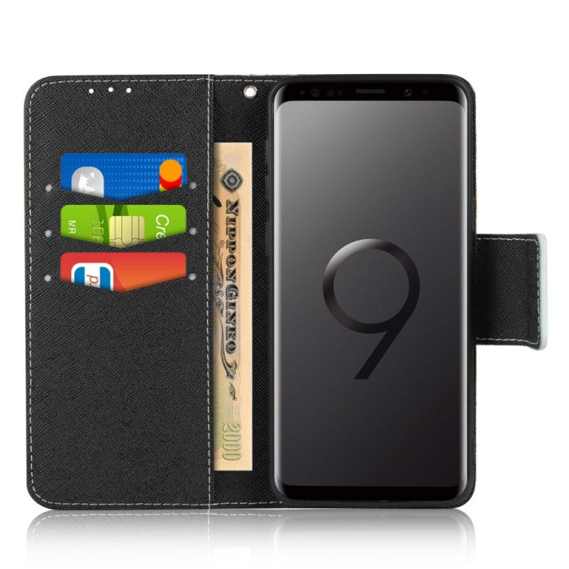 Fodral för Samsung Galaxy S9 Rosa Thong Florets