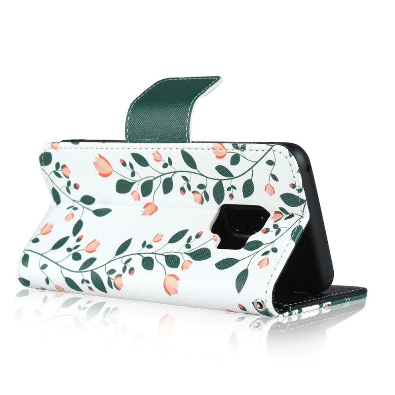 Fodral för Samsung Galaxy S9 Rosa Thong Florets