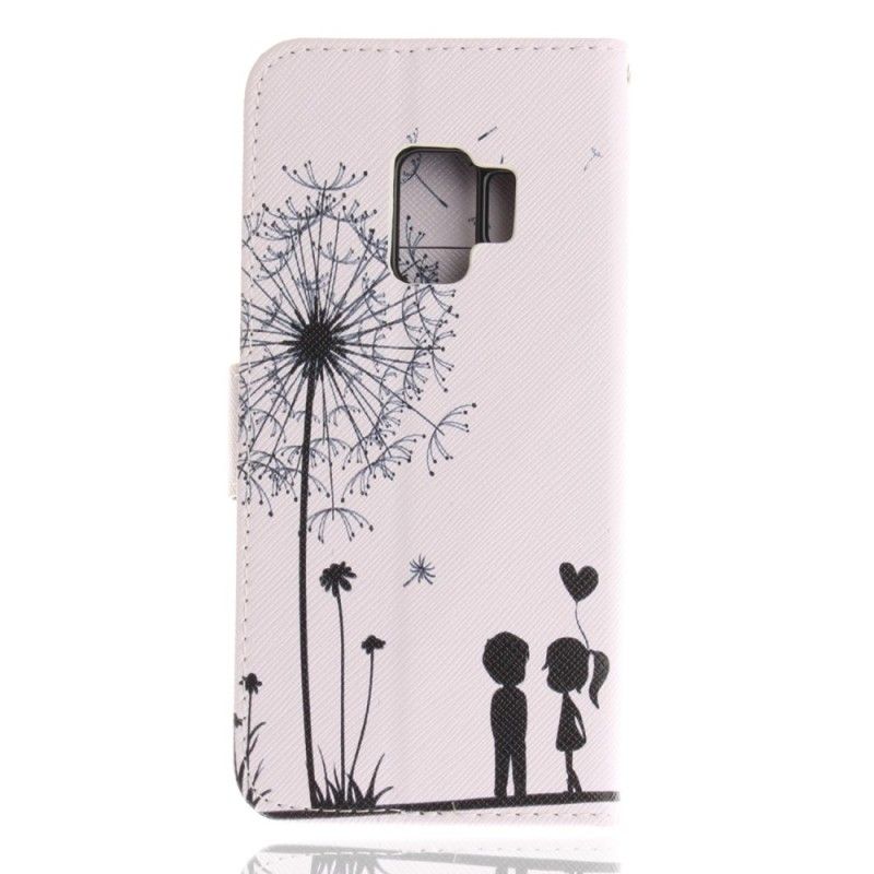 Fodral Samsung Galaxy S9 Kärleksmaskros