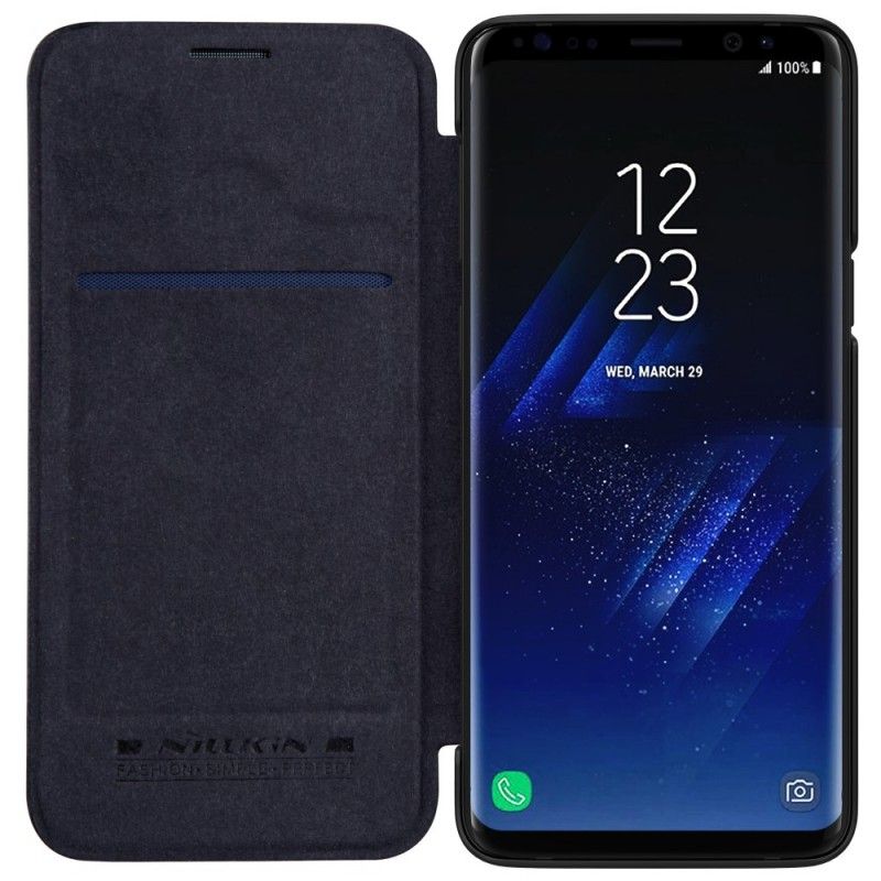 Folio-fodral för Samsung Galaxy S9 Brun Nillkin Qin-Serien