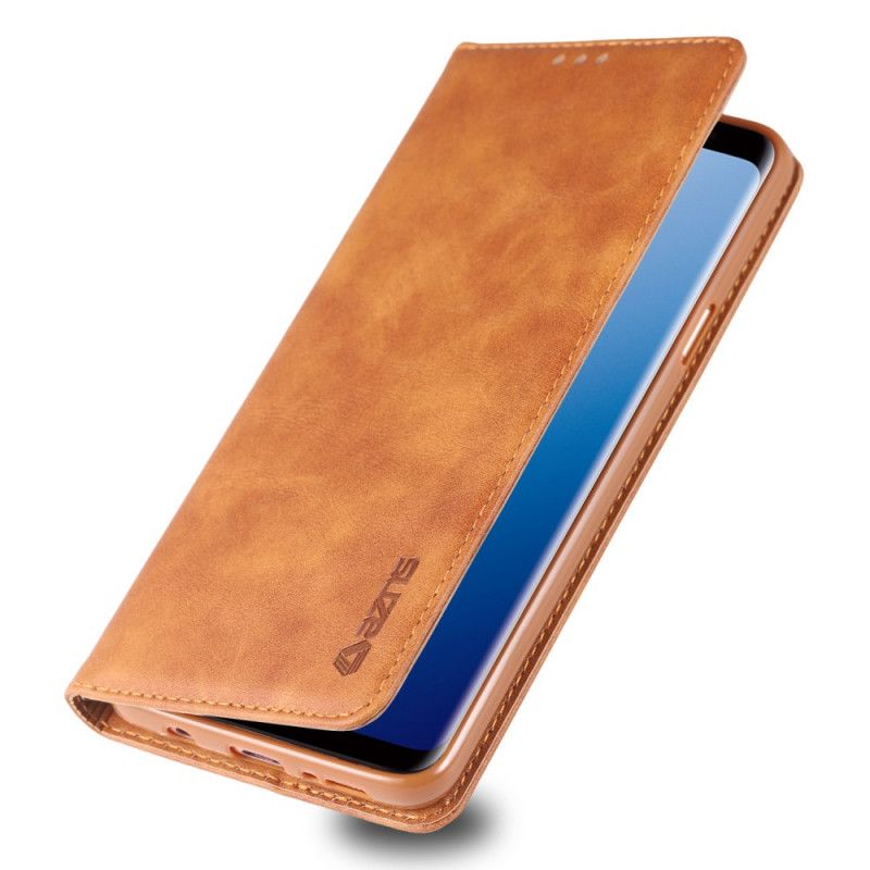 Folio-fodral för Samsung Galaxy S9 Svart Retro Azns