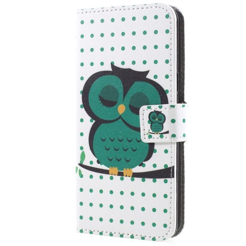 Läderfodral Samsung Galaxy S9 Mobilskal Sovugla