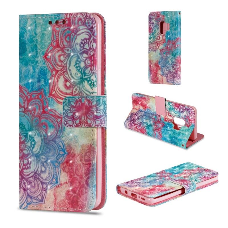 Läderskal Samsung Galaxy S9 Lotus