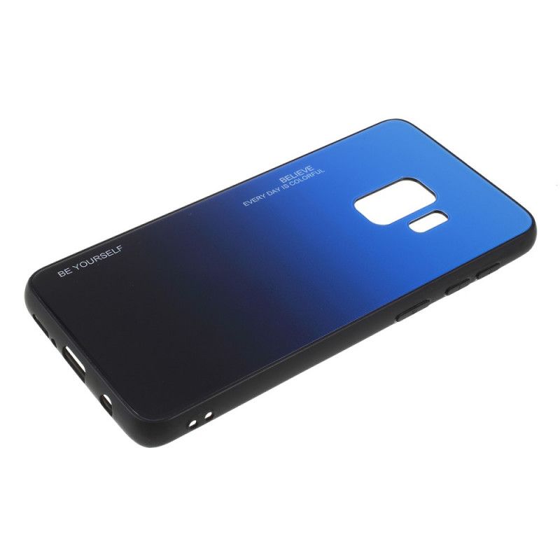 Skal för Samsung Galaxy S9 Röd Galvaniserad Färg
