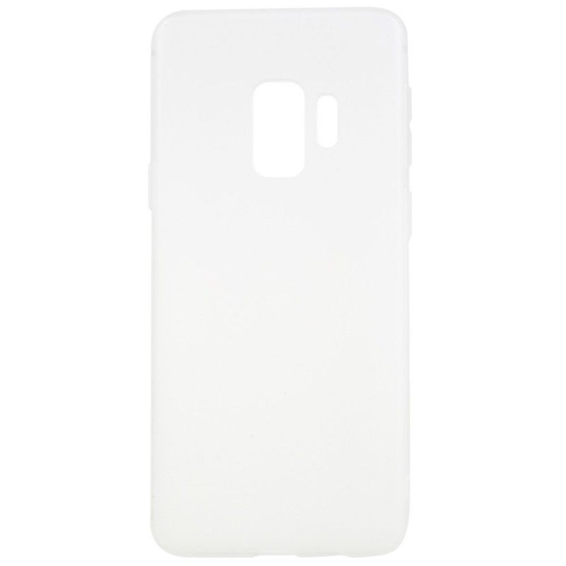 Skal Samsung Galaxy S9 Svart Matt Silikon