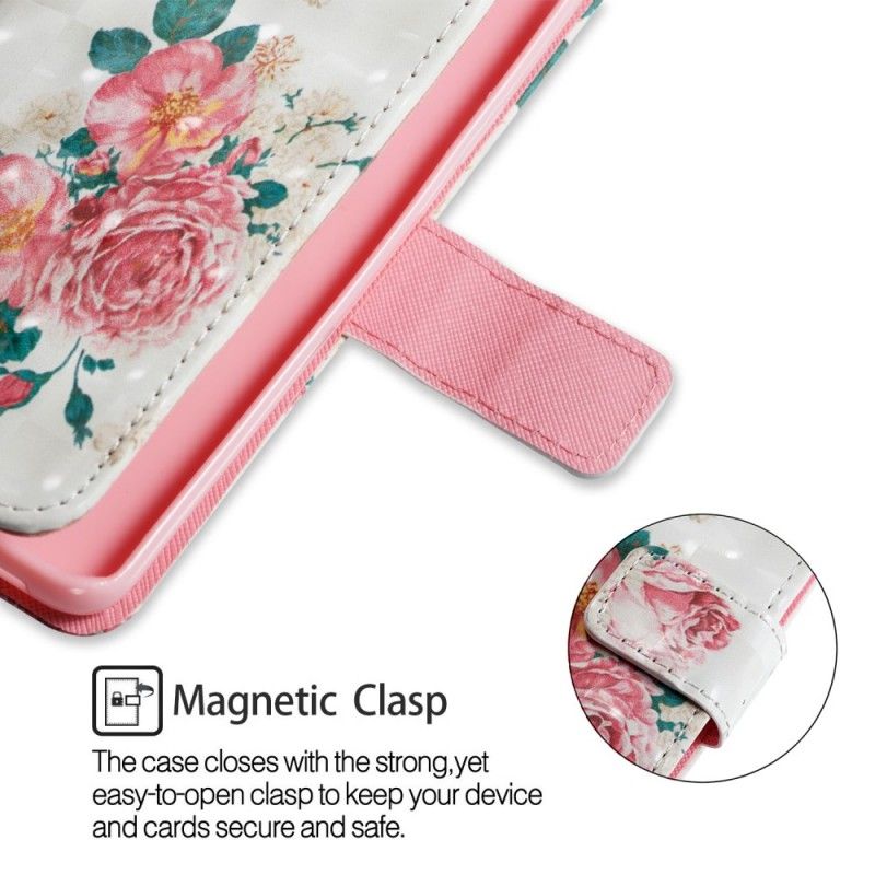 Skyddsfodral Samsung Galaxy S9 Frihetsblommor