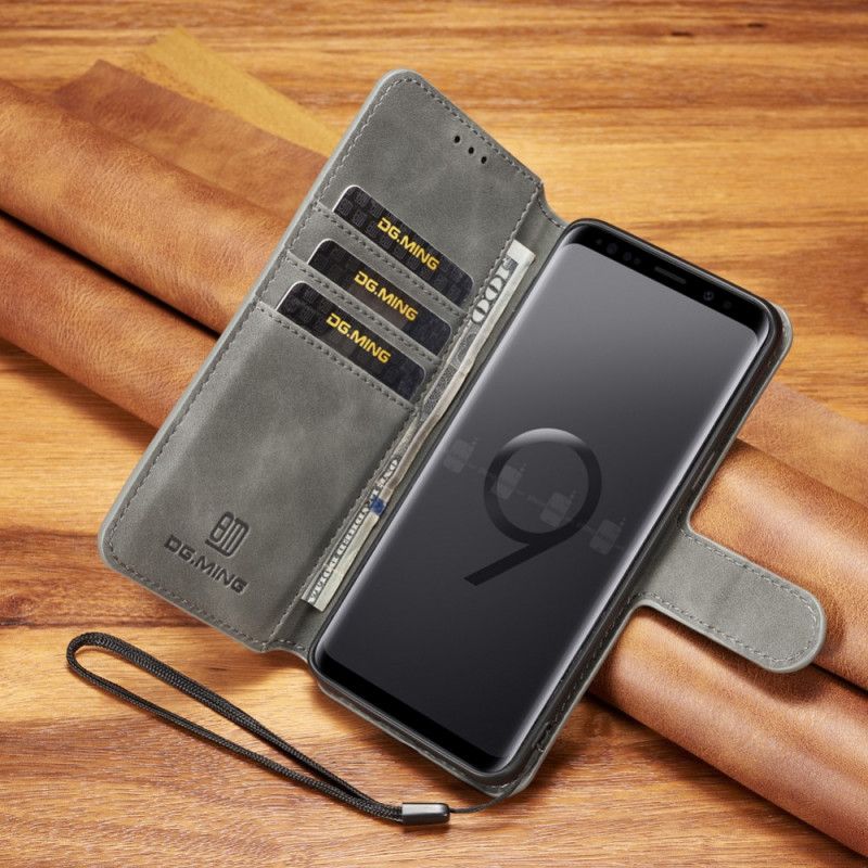 Skyddsfodral Samsung Galaxy S9 Svart Retro Dg.Ming