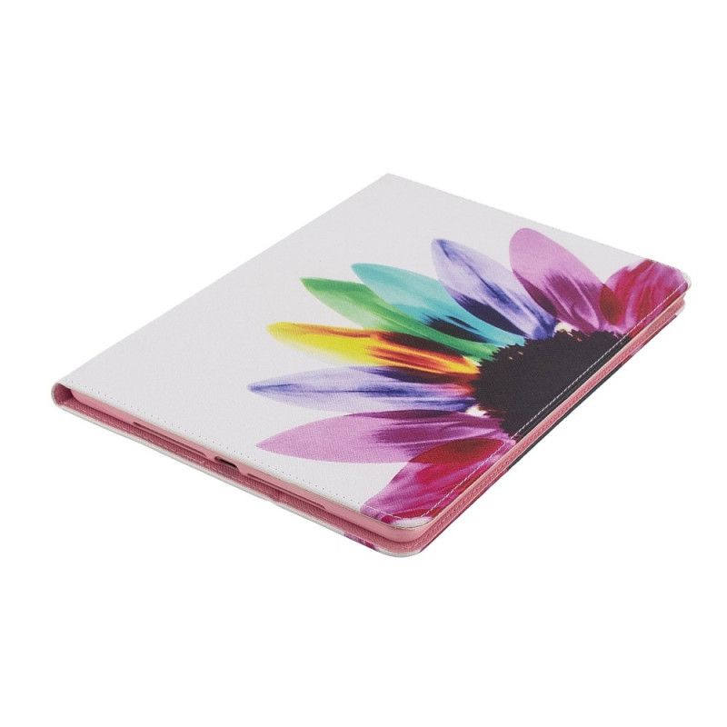 Fodral iPad 10.2" (2019) (2020) Blommamålning