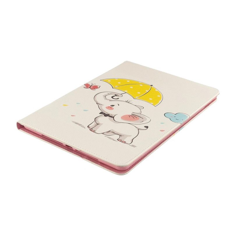 Fodral iPad 10.2" (2019) (2020) Elefant I Regnet