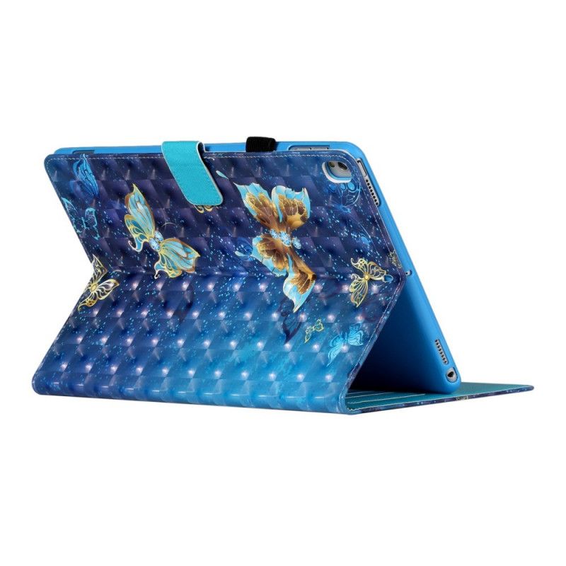 Fodral iPad 10.2" (2019) (2020) Fjärilar Med Lätt Fläck