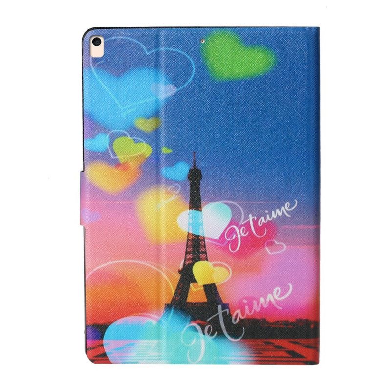 Fodral iPad 10.2" (2019) (2020) Paris Jag Älskar Dig