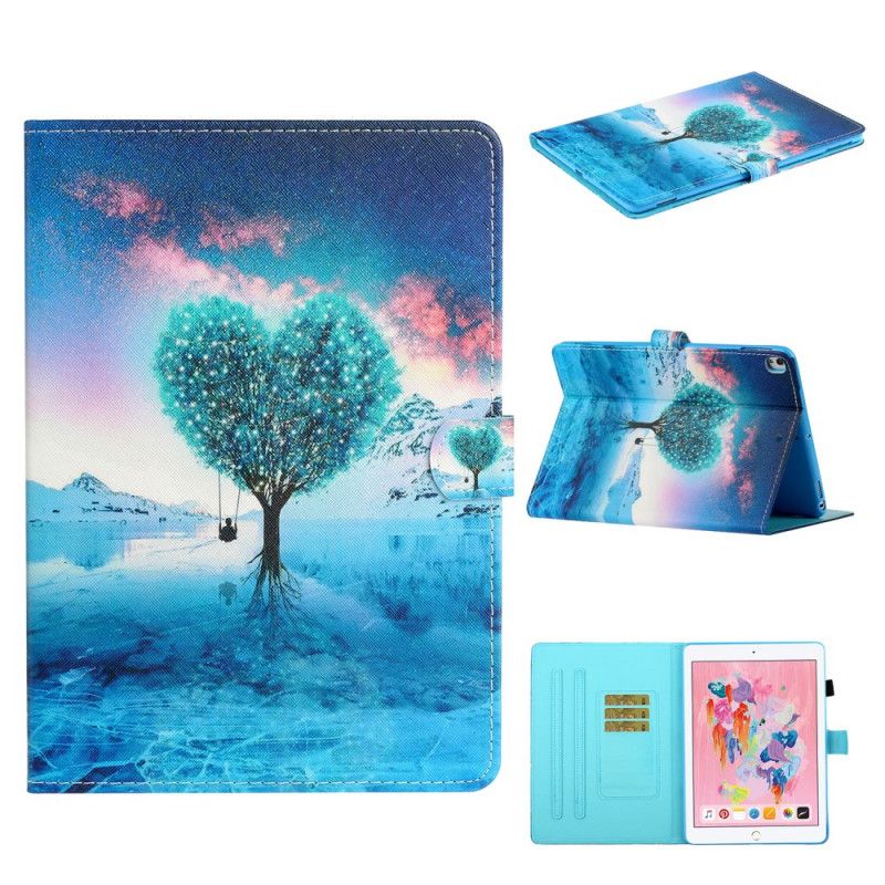 Skyddsfodral iPad 10.2" (2019) (2020) Hjärtaträd