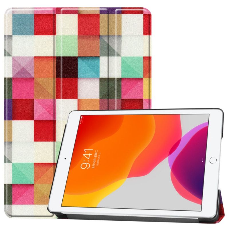 Smart Fodral iPad 10.2" (2019) (2020) Harlekin I Konstläder