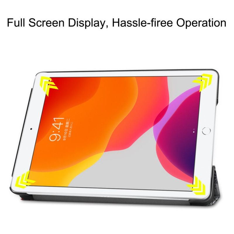 Smart Fodral iPad 10.2" (2019) (2020) Konstläder Vintage Eiffeltornet