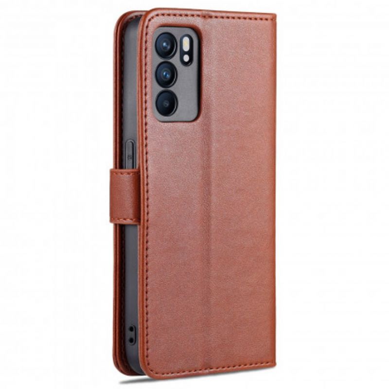 Fodral För Oppo Reno 6 5g Azns Konstläder