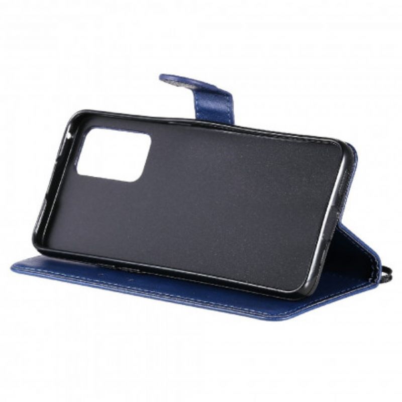 Fodral För Oppo Reno 6 5g Solid Color Series Strappy