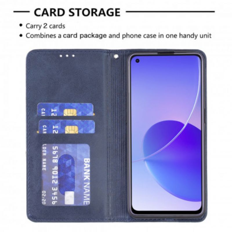 Folio-fodral Oppo Reno 6 5g Telefonfodral Artist Style