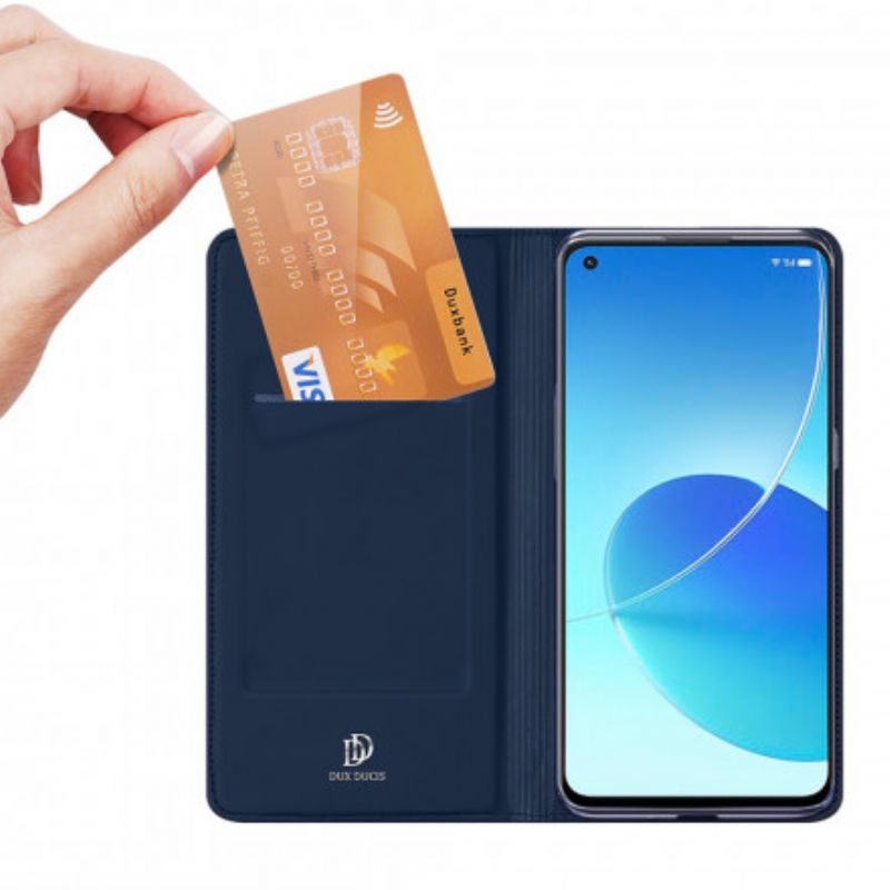 Folio-fodral Oppo Reno 6 5g Telefonfodral Magnetisk Dux Ducis