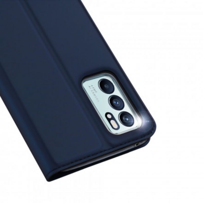 Folio-fodral Oppo Reno 6 5g Telefonfodral Magnetisk Dux Ducis