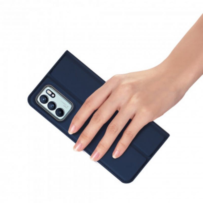 Folio-fodral Oppo Reno 6 5g Telefonfodral Magnetisk Dux Ducis