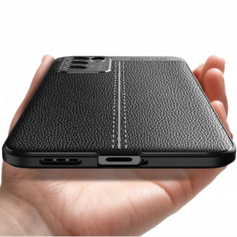 Skal Oppo Reno 6 5g Litchi-lädereffekt
