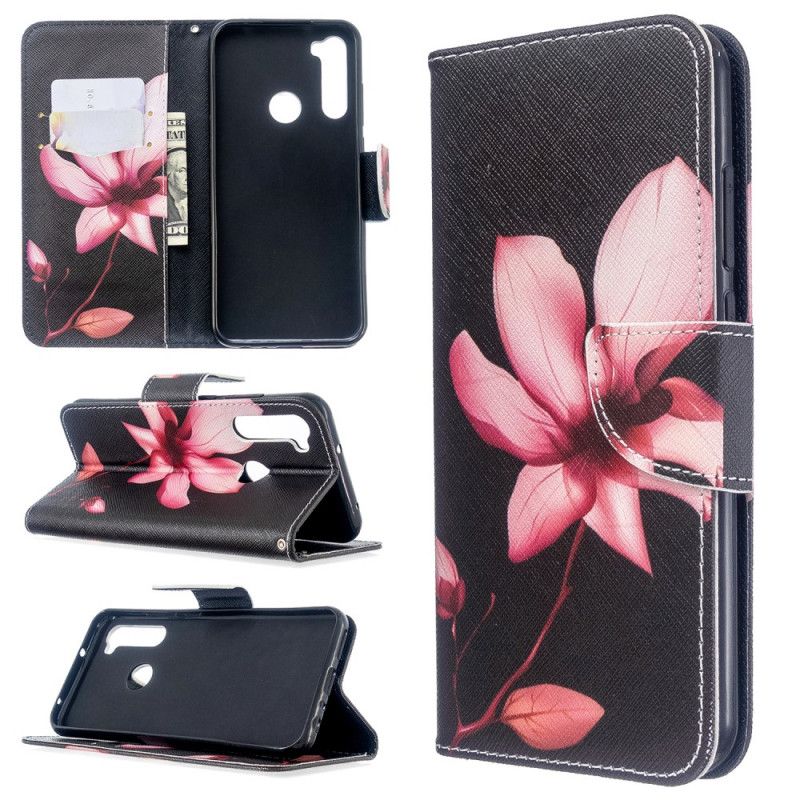 Fodral Xiaomi Redmi Note 8T Rosa Blomma