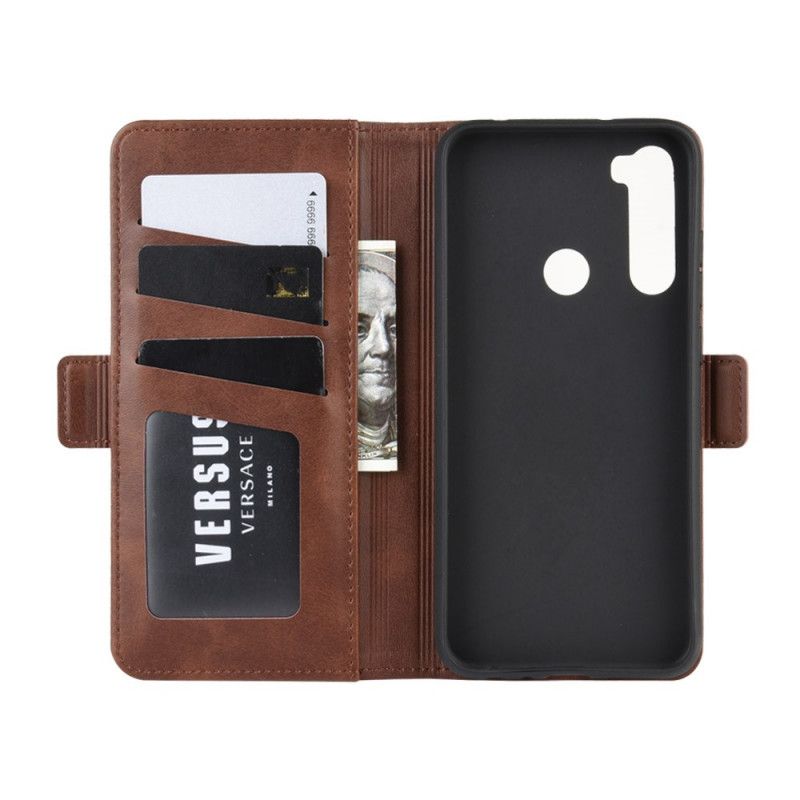 Fodral Xiaomi Redmi Note 8T Svart Dubbel Klaff