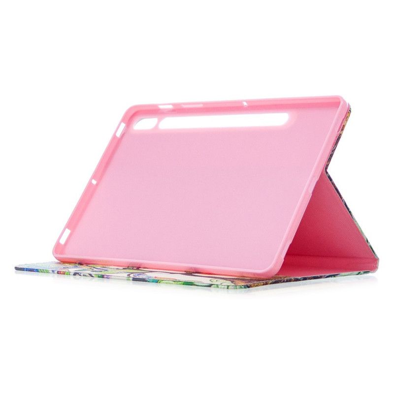 Case Samsung Galaxy Tab S7 Mobilskal Färgat Träd