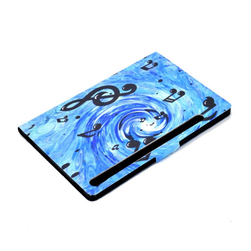 Fodral för Samsung Galaxy Tab S7 Musiknoter