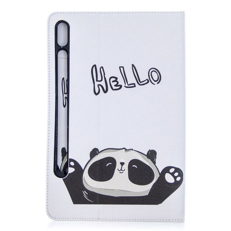 Fodral Samsung Galaxy Tab S7 Vit Pandamönster