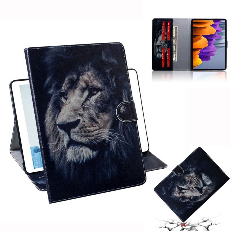 Skyddsfodral Samsung Galaxy Tab S7 Lejonhuvud