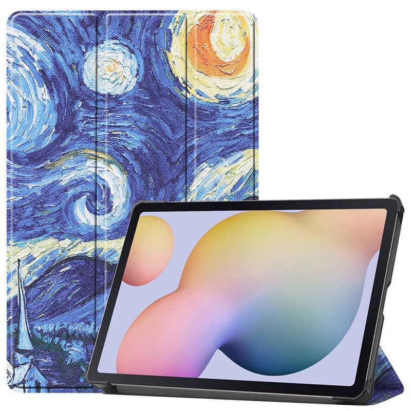 Smart Fodral Samsung Galaxy Tab S7 Stjärnklar Nattpennahållare